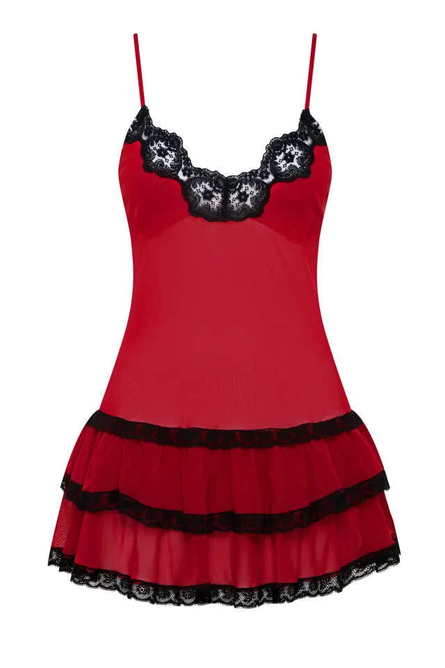 cadolle-froufrou-nuisette-rouge image 1