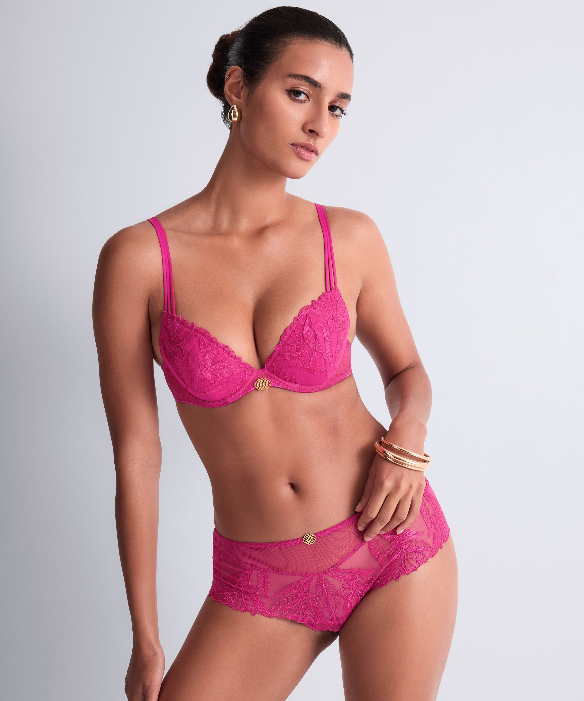 aubade-sweet-euphoria-shorty-passion-rose-2 image 2