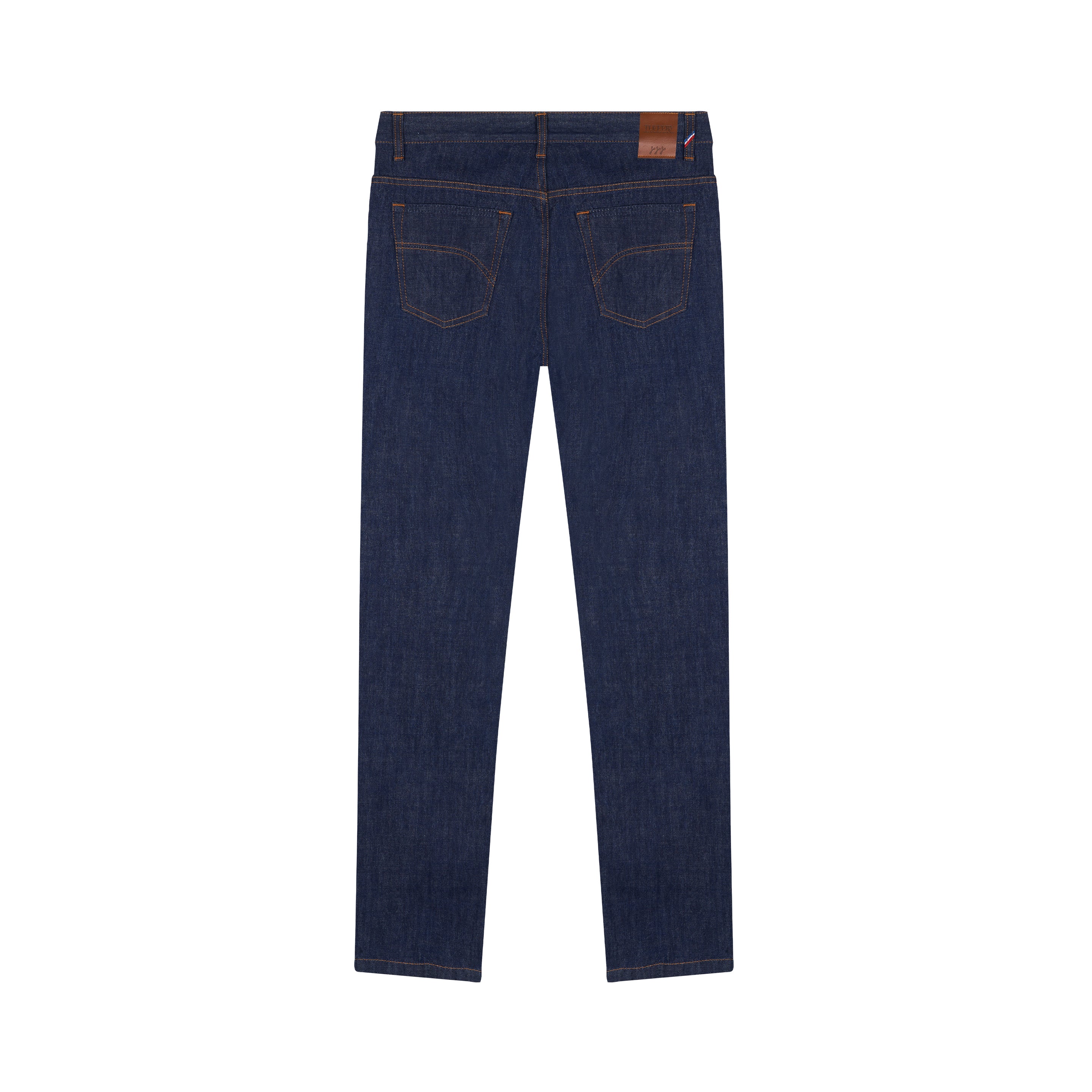 atelier-tuffery-jean-homme-droit-ajust-brut-bio-alphonse-indigo image 3
