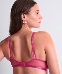 aubade-sweet-euphoria-bralette-passion-rose-triangle-sans-armatures image 3
