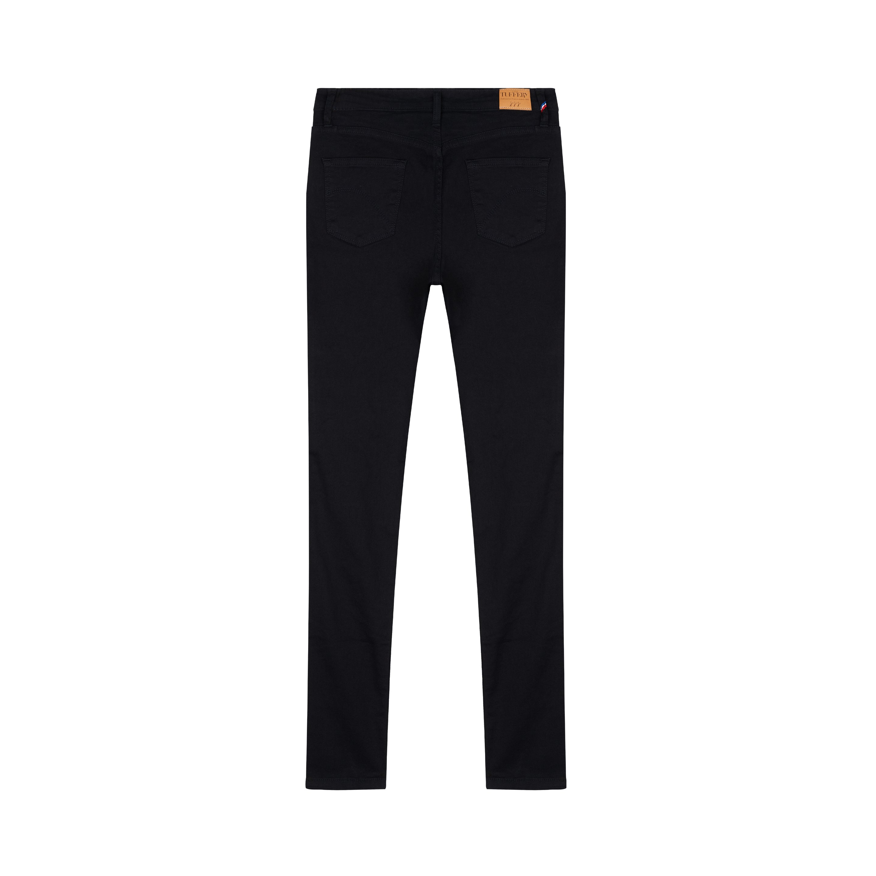 atelier-tuffery-jean-femme-slim-taille-haute-noir-marianne image 3
