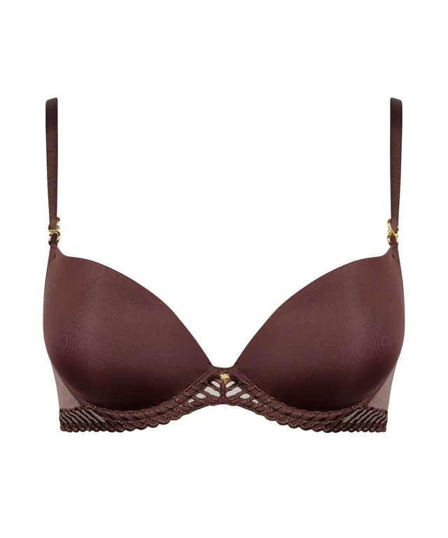 aubade-sheer-emotion-push-up-moulant-sepia image 1