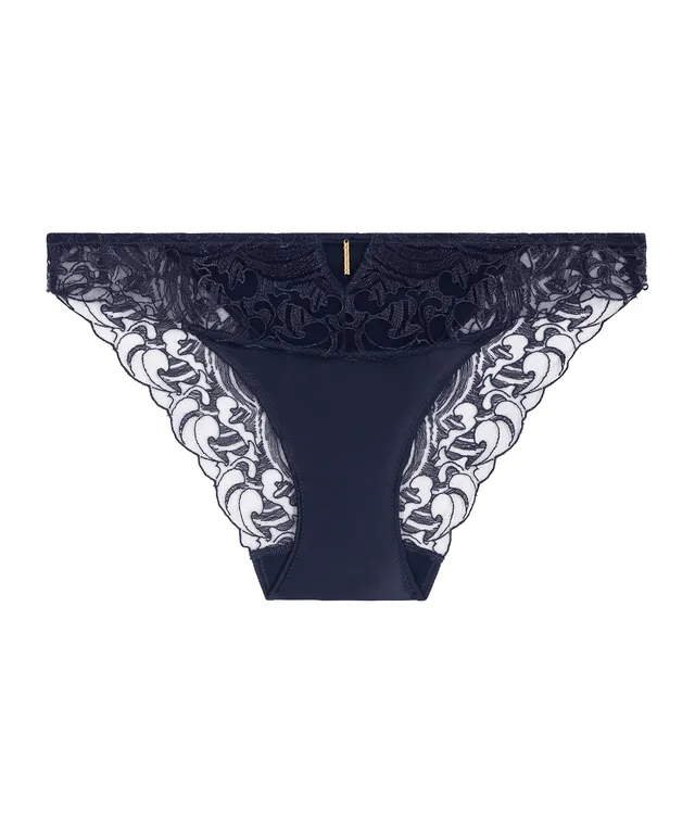 aubade-satin-memories-culotte-italienne-deep-sea image 1