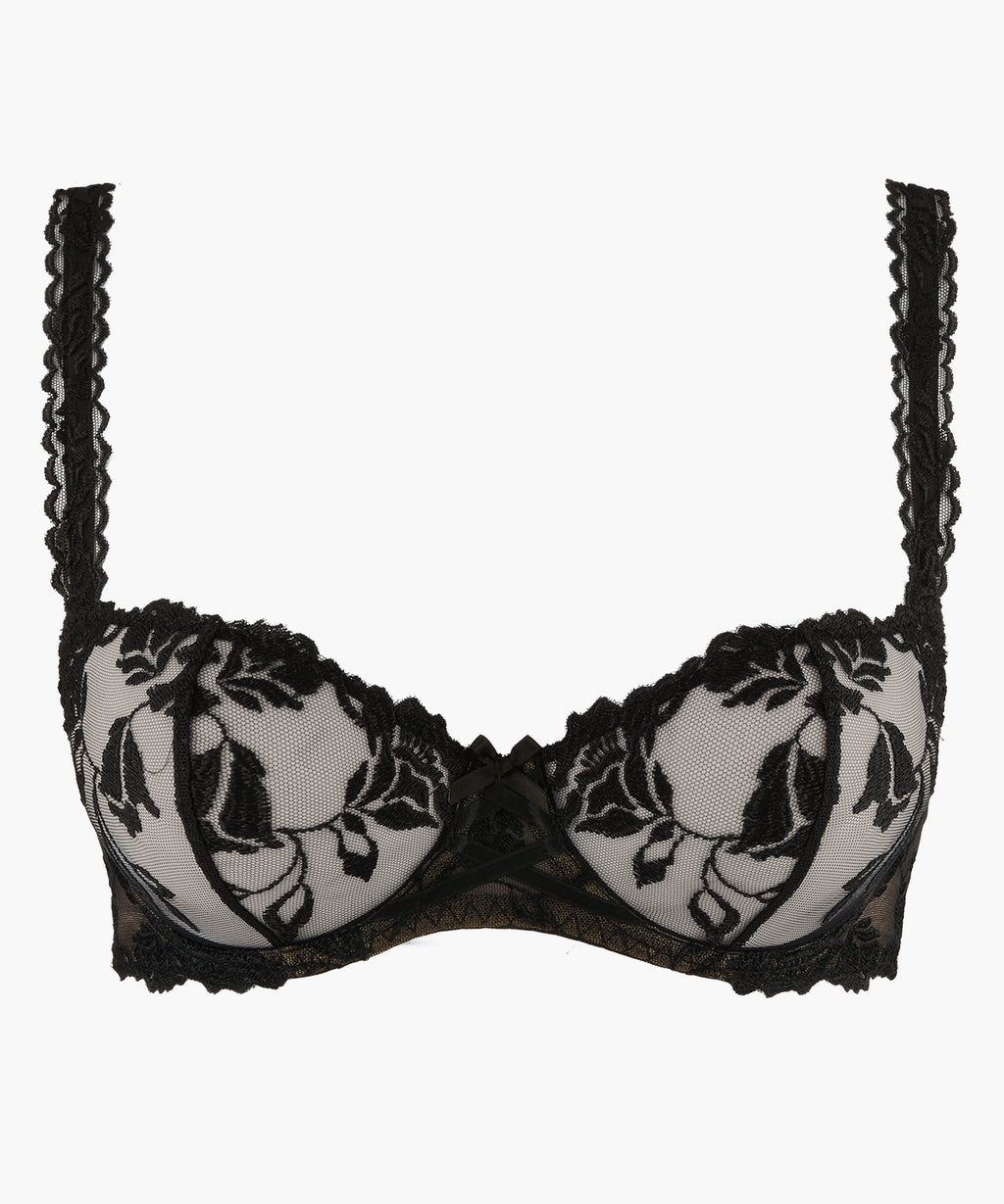 aubade-softessence-soutien-gorge-balconnet-armatures-noir image 1