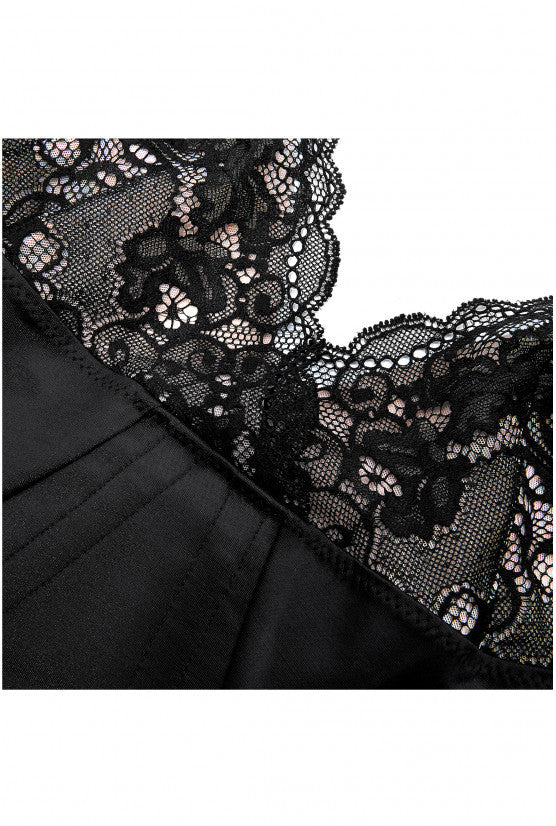 cadolle-body-corset-satin-noir-dentelle-calais image 7
