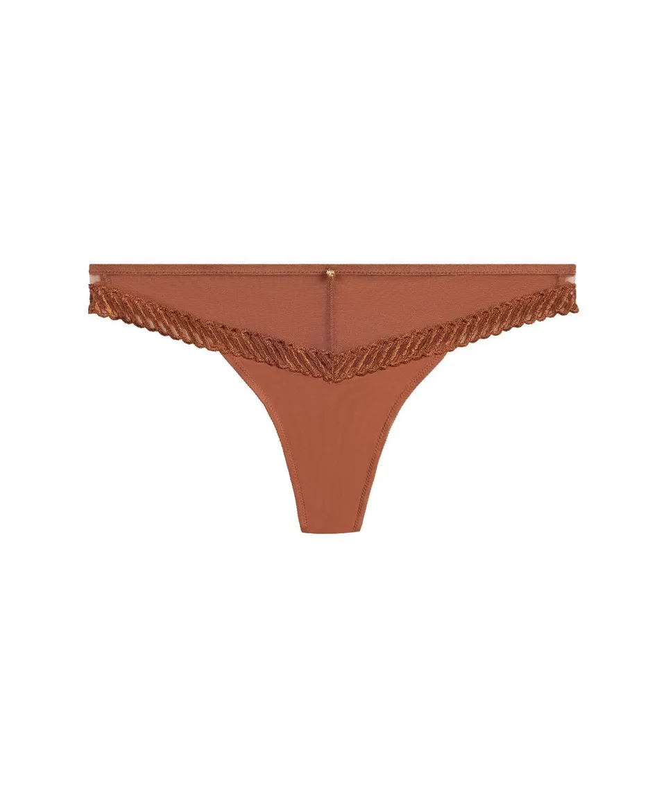 aubade-sheer-emotion-string-honey image 1