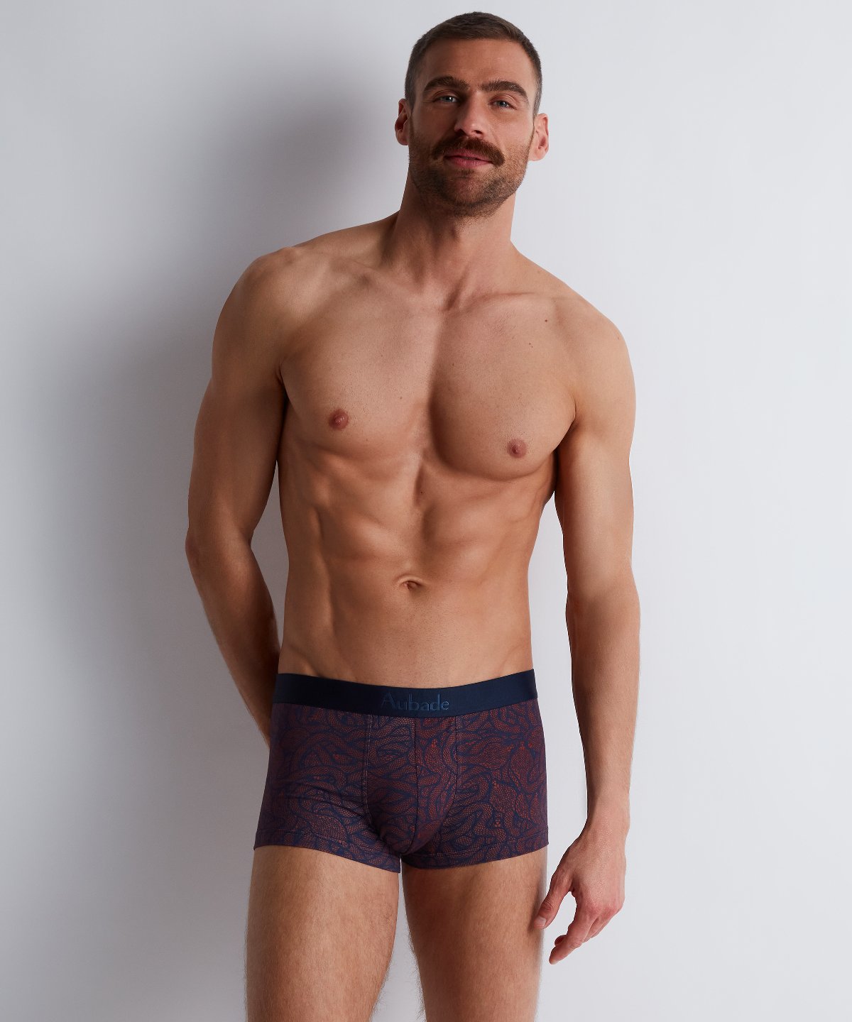 aubade-homme-boxer-trunk-cobra-cuivr image 2