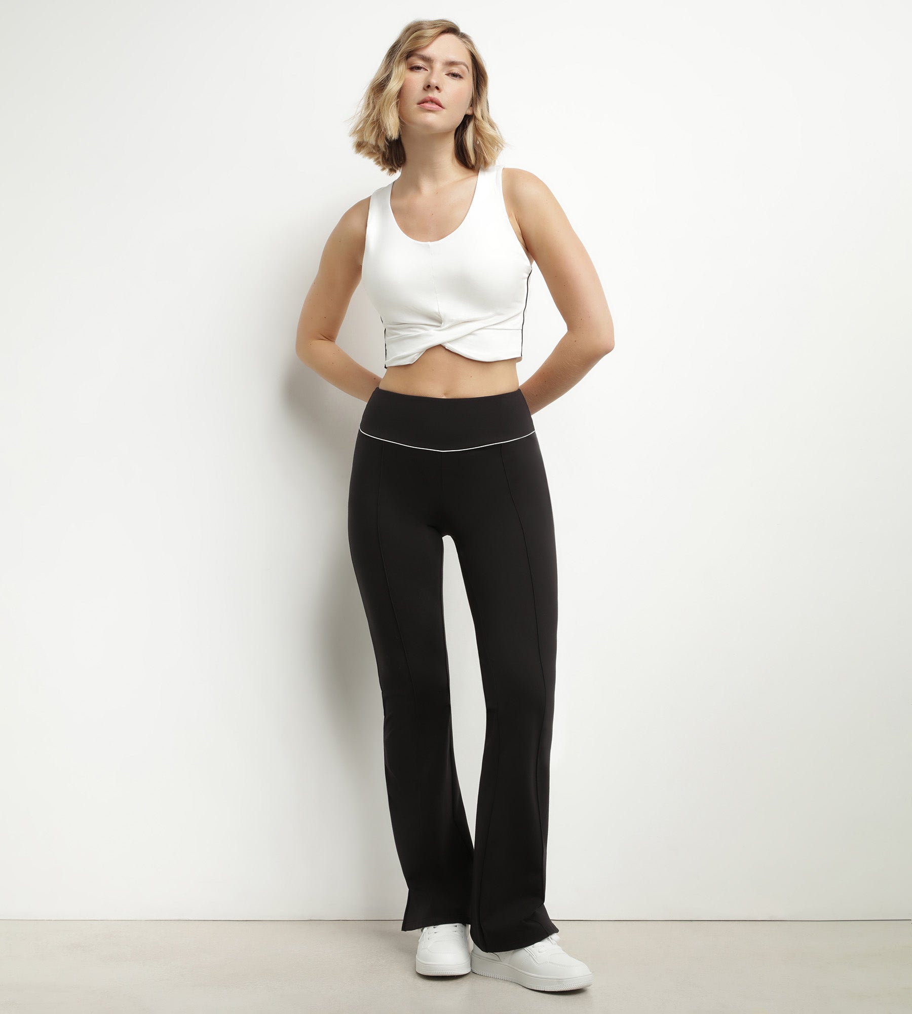 dim-move-pantalon-de-sport-vas-femme-jersey-stretch-noir image 3