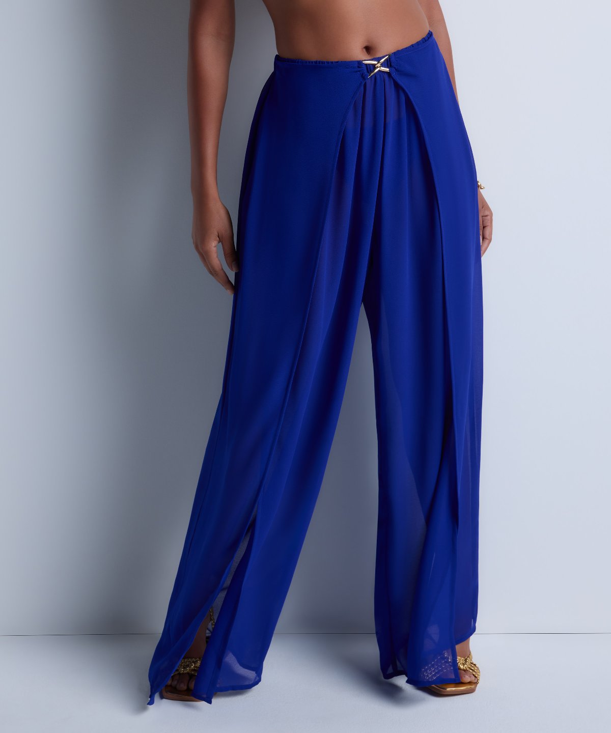aubade-beach-walk-pantalon-voile-ultramarine image 2