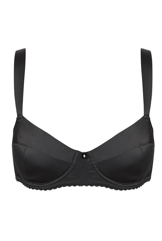 cadolle-lili-soutien-gorge-couture-satin-noir image 1