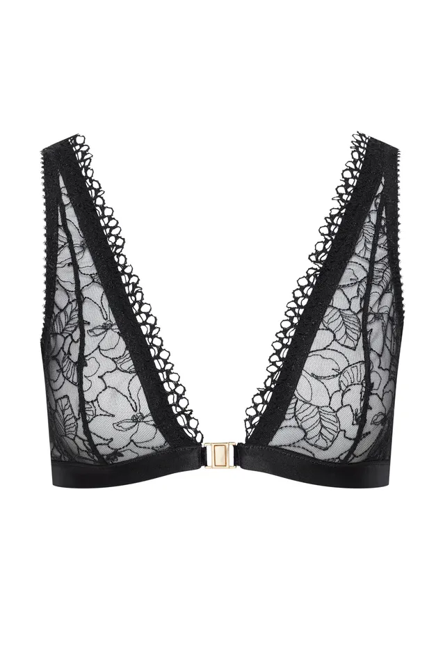 cadolle-soutien-gorge-clip-finesse-noir-ouverture-devant-broderie image 1