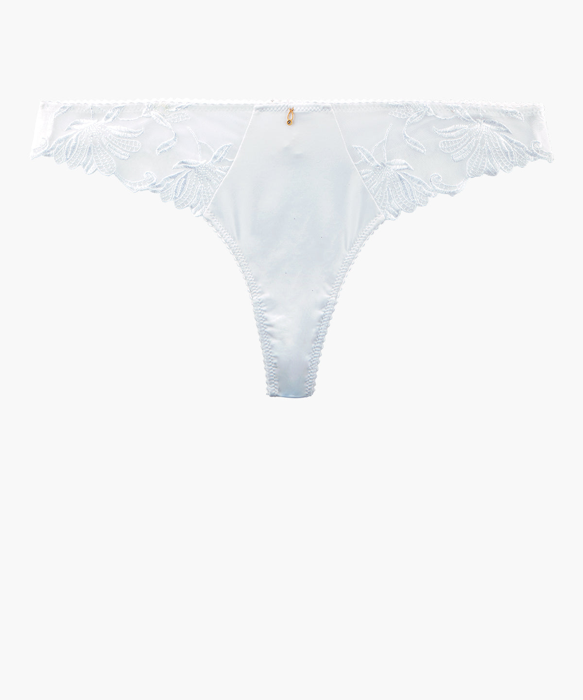 aubade-lovessence-tanga-blanc-lycra-recycl image 1