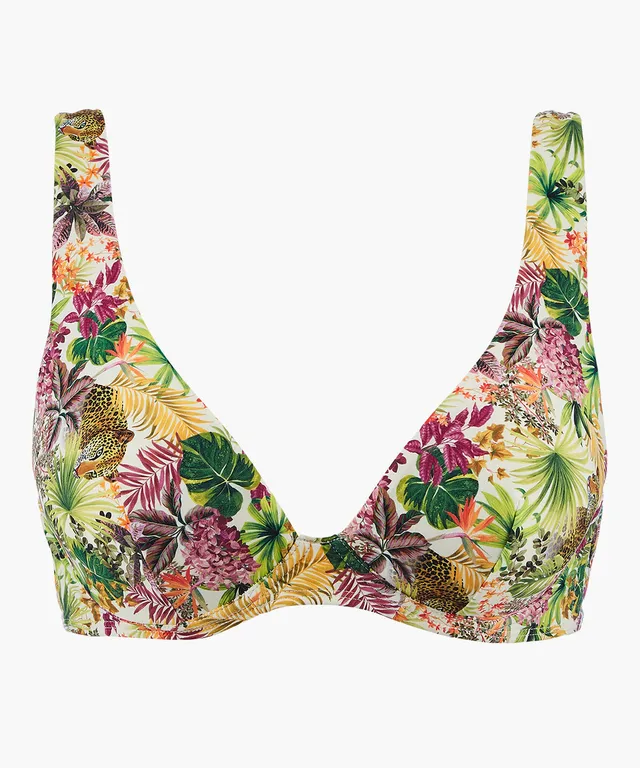 aubade-exotic-fever-haut-triangle-plongeant-tropicale-light image 1