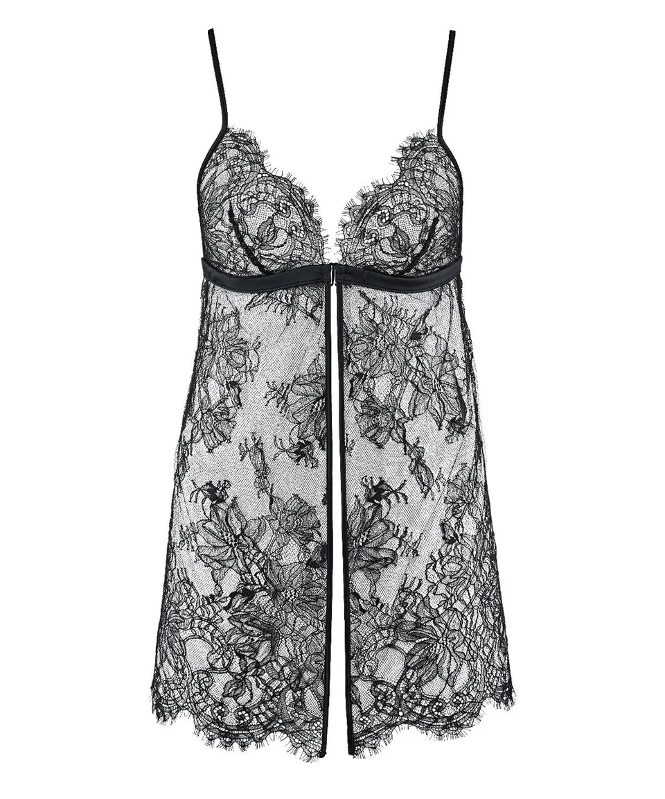 aubade-histoire-d-un-soir-babydoll-schwarz image 1