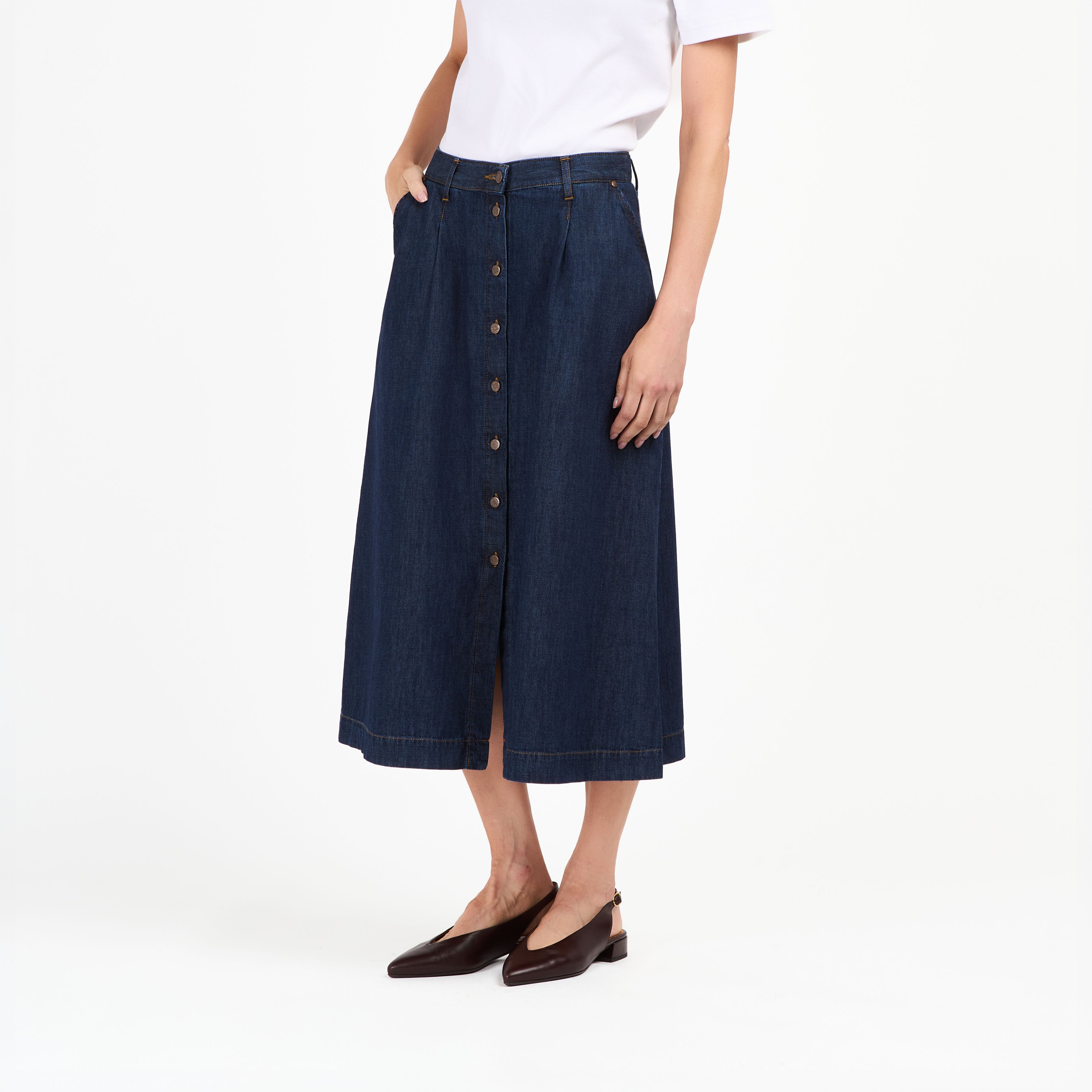 atelier-tuffery-louise-jupe-midi-en-jean-stonewashed-femme image 4