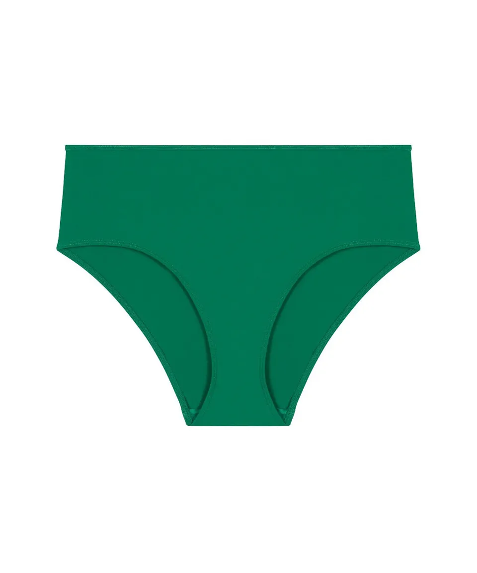 aubade-sparkling-treasure-slip-taille-haute-palm-green image 1