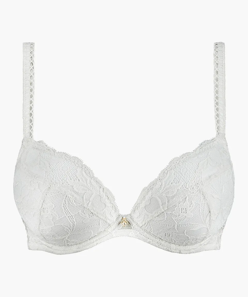 aubade-kiss-of-love-soutien-gorge-push-up-plunge-opale image 1