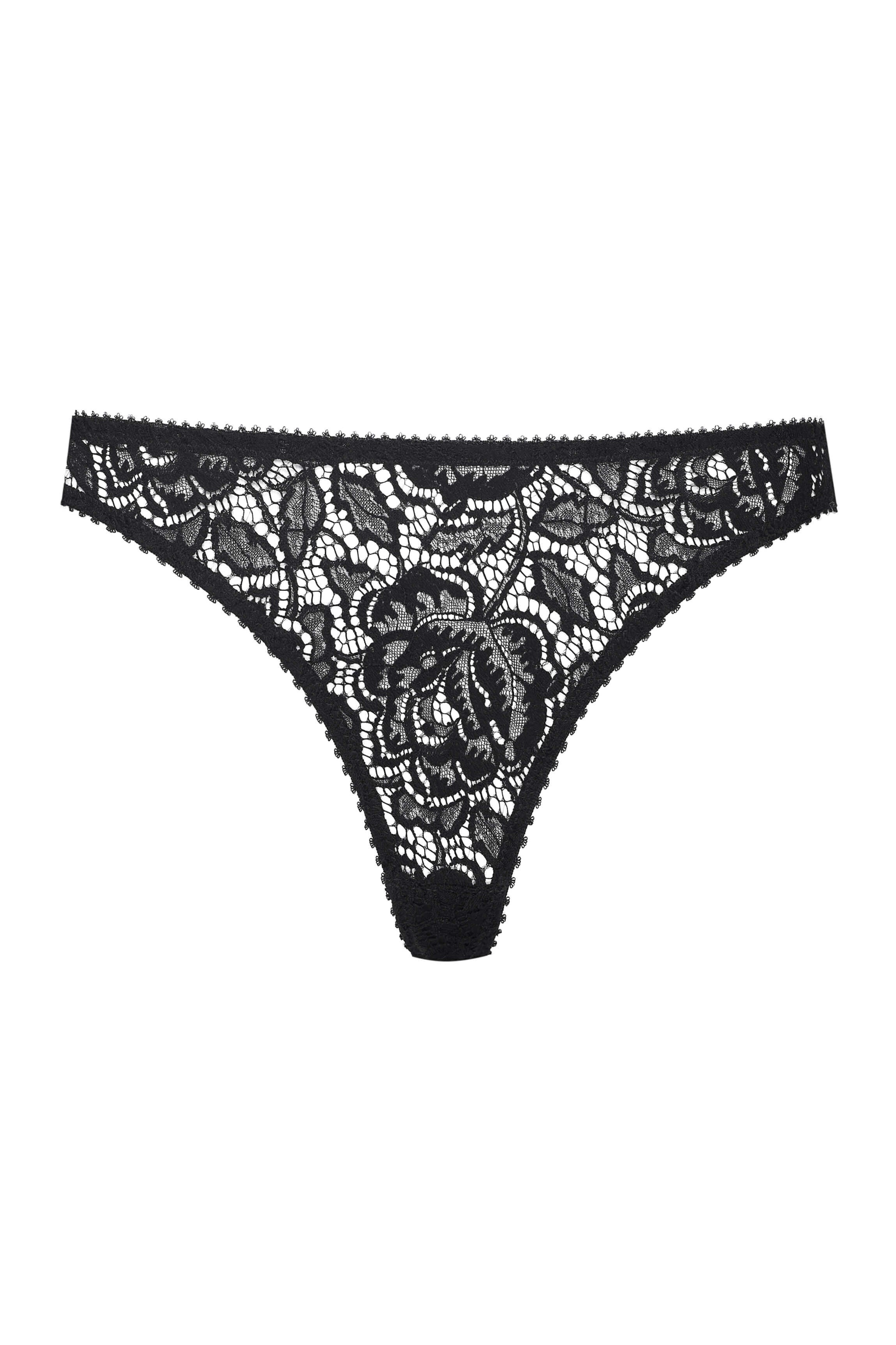 cadolle-string-cathy-dentelle-mezzo-noir image 1