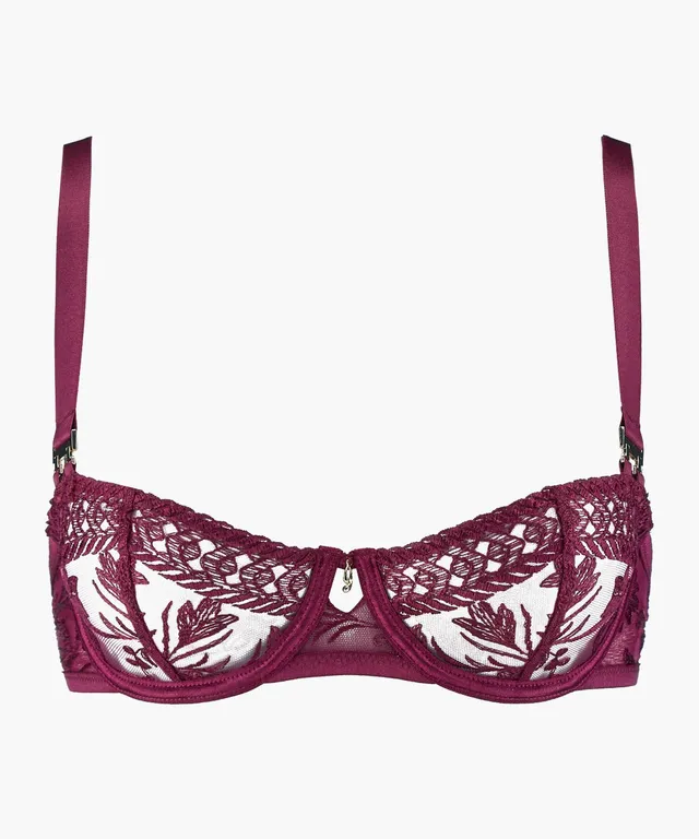 aubade-magnetic-spell-soutien-gorge-corbeille-crimson-red-2 image 1