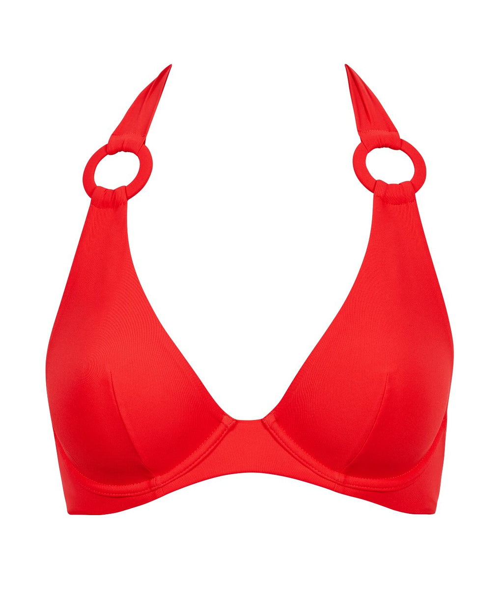 aubade-summer-essence-soutien-gorge-triangle-plongeant-fire image 1