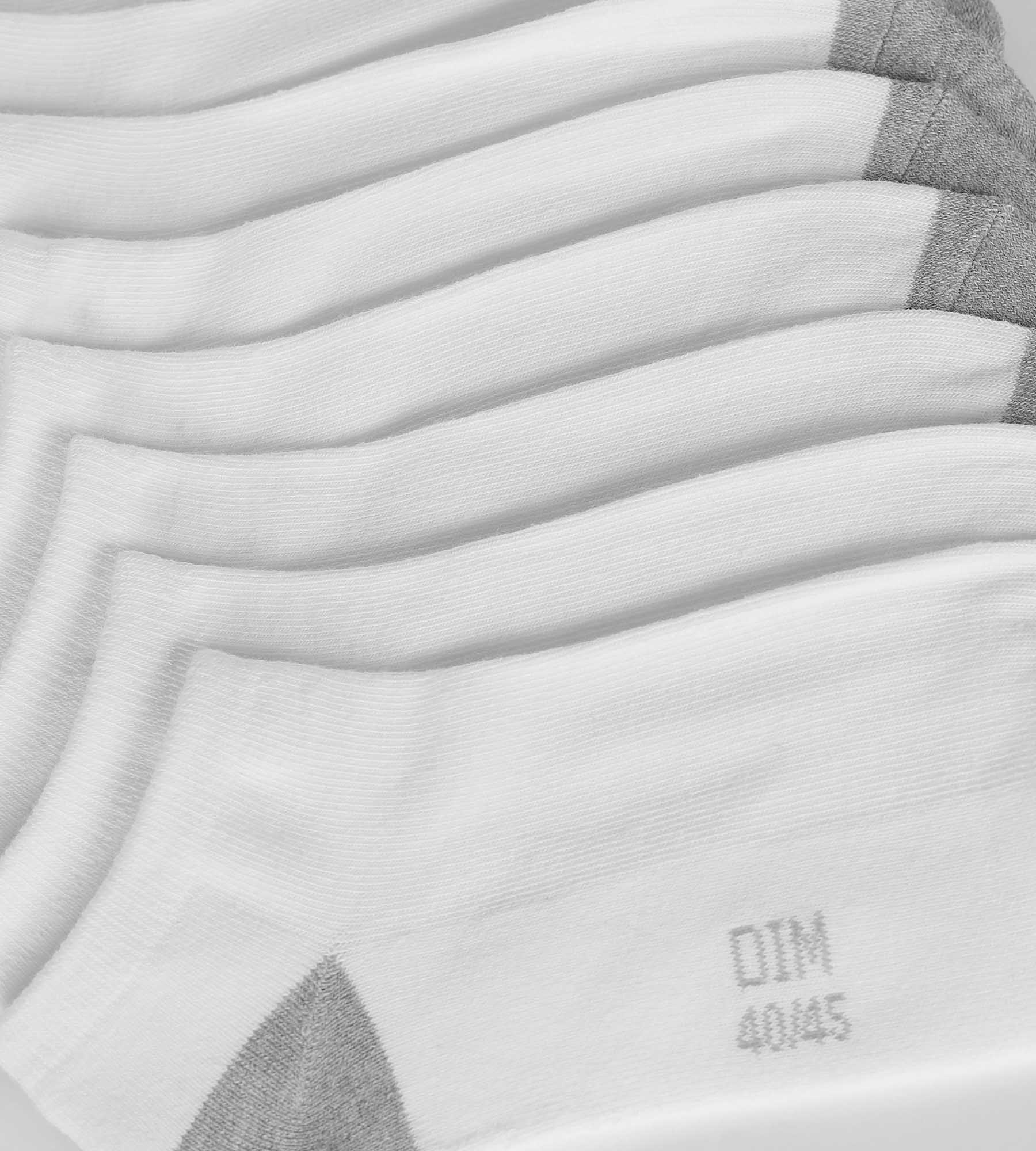 dim-ecodim-sport-lot-de-5-paires-socquettes-homme-coton-blanc image 3