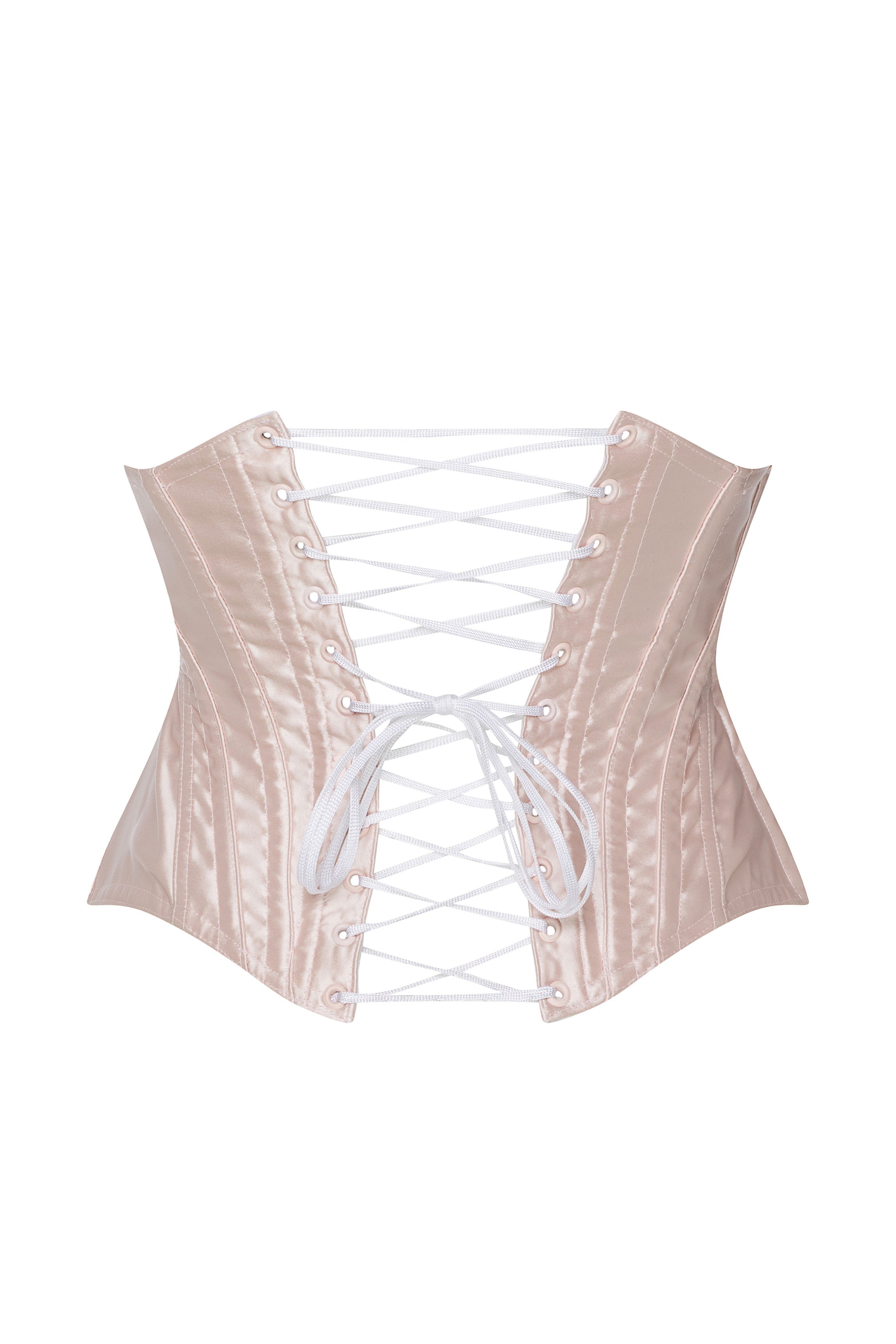 cadolle-exos-serre-taille-satin-rose image 2