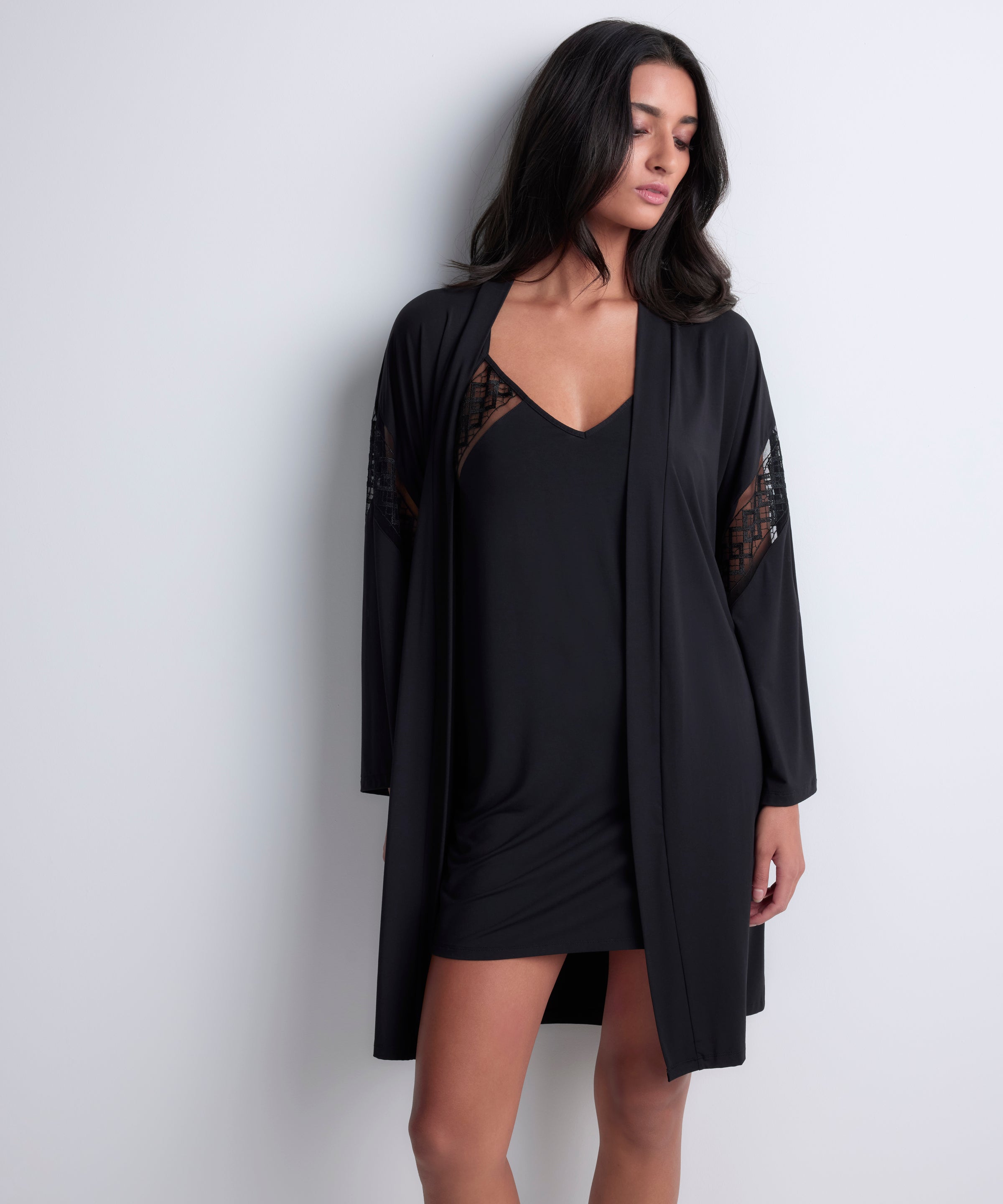 aubade-sweet-obsession-kimono-black image 3