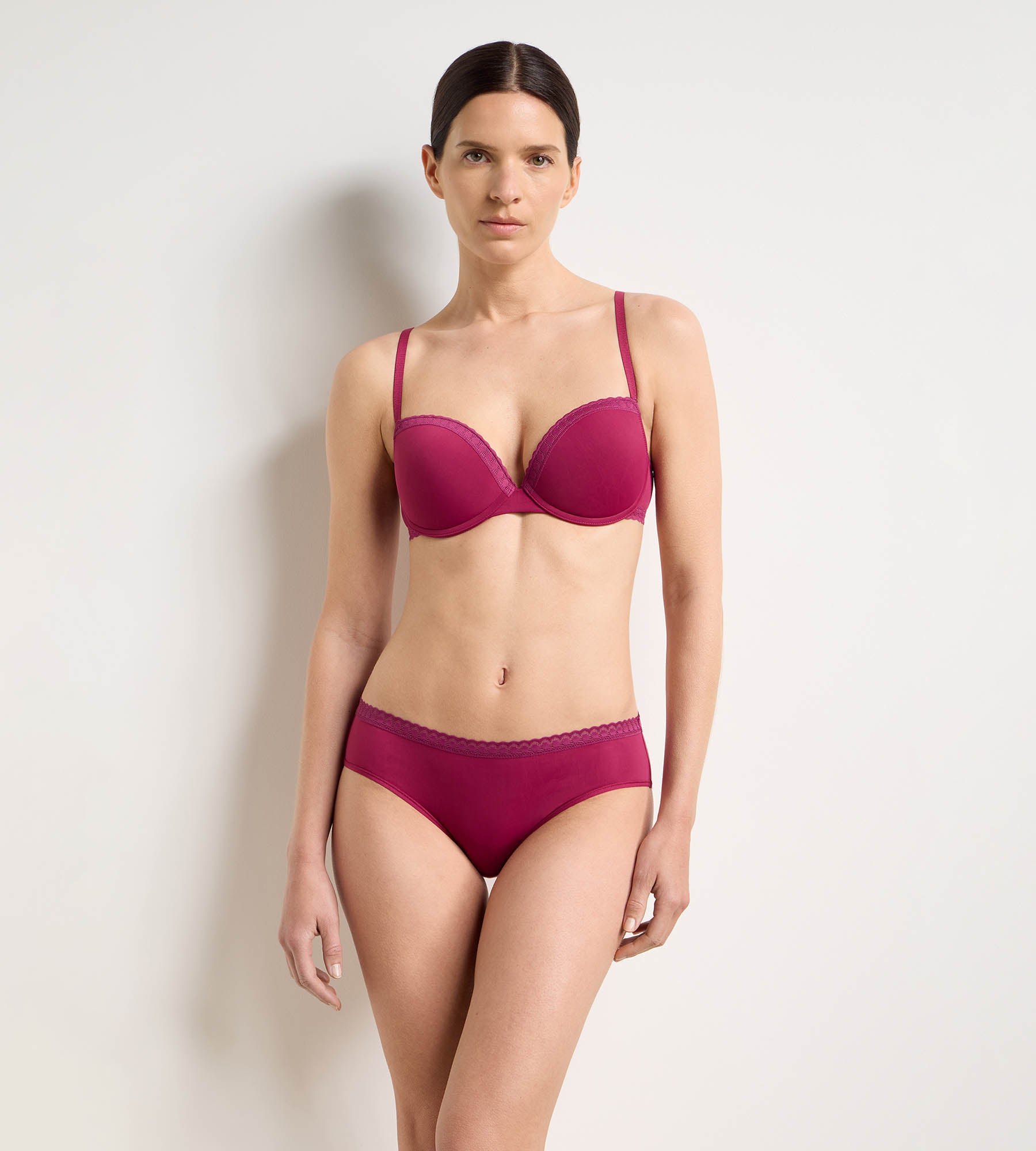 dim-daily-micro-soutien-gorge-corbeille-padd-framboise-intense image 3