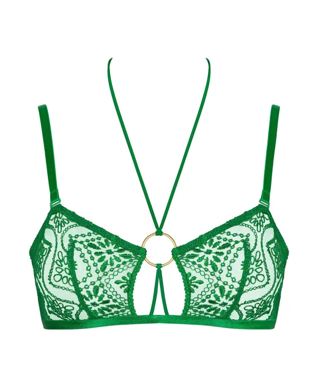 aubade-losing-my-mind-brassi-re-sans-armatures-vert-green-island image 1