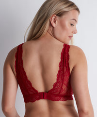 aubade-danse-des-sens-bralette-triangle-rouge-irresistible-red image 7