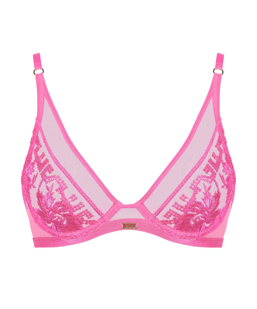 aubade-rules-of-attraction-soutien-gorge-triangle-avec-armatures-exciting-pink image 1