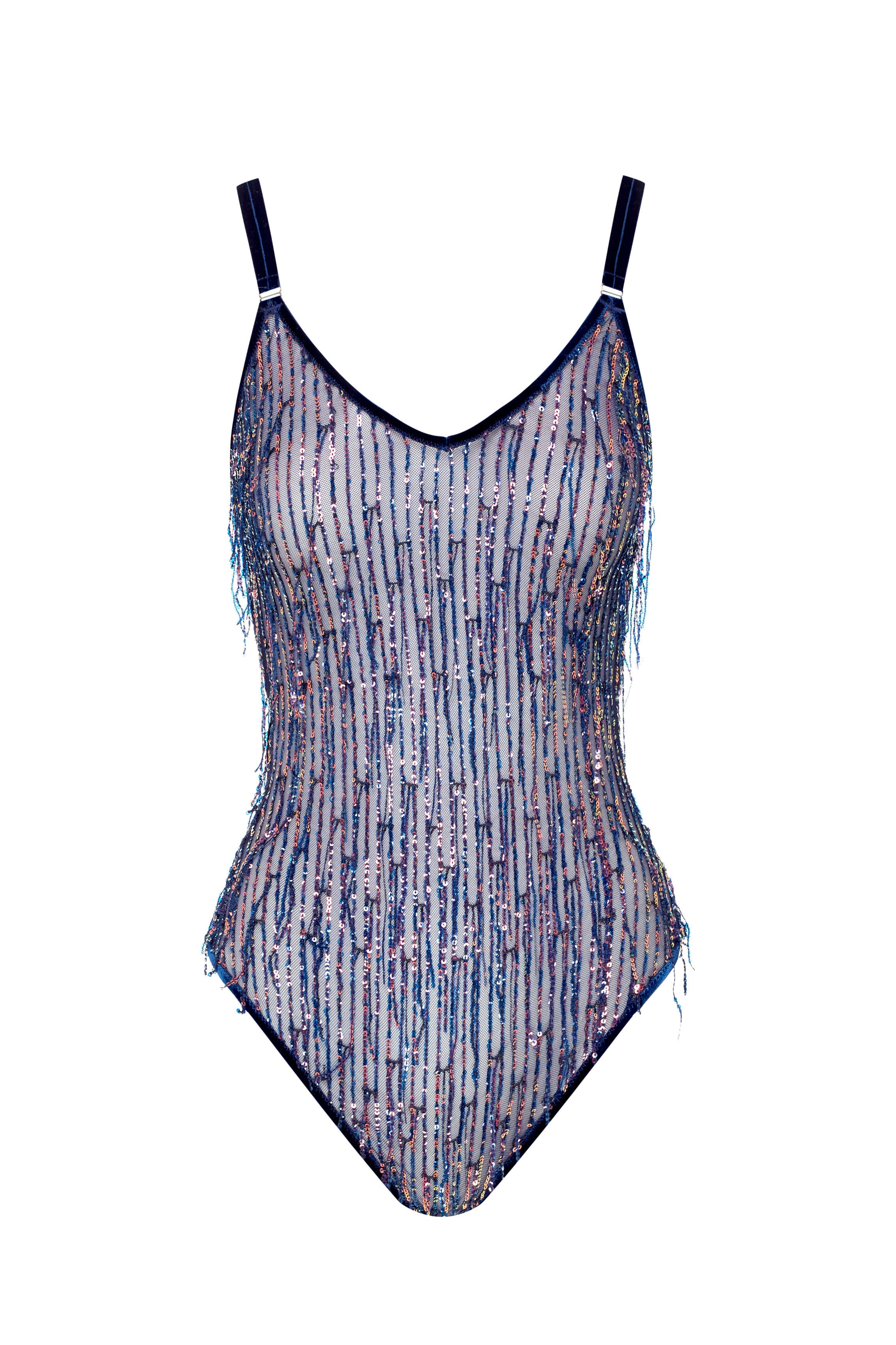 cadolle-body-charleston-franges-bleues-body-velours image 2