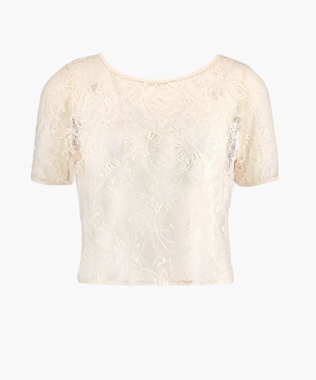 aubade-lazy-days-top-manches-courtes-petal image 1