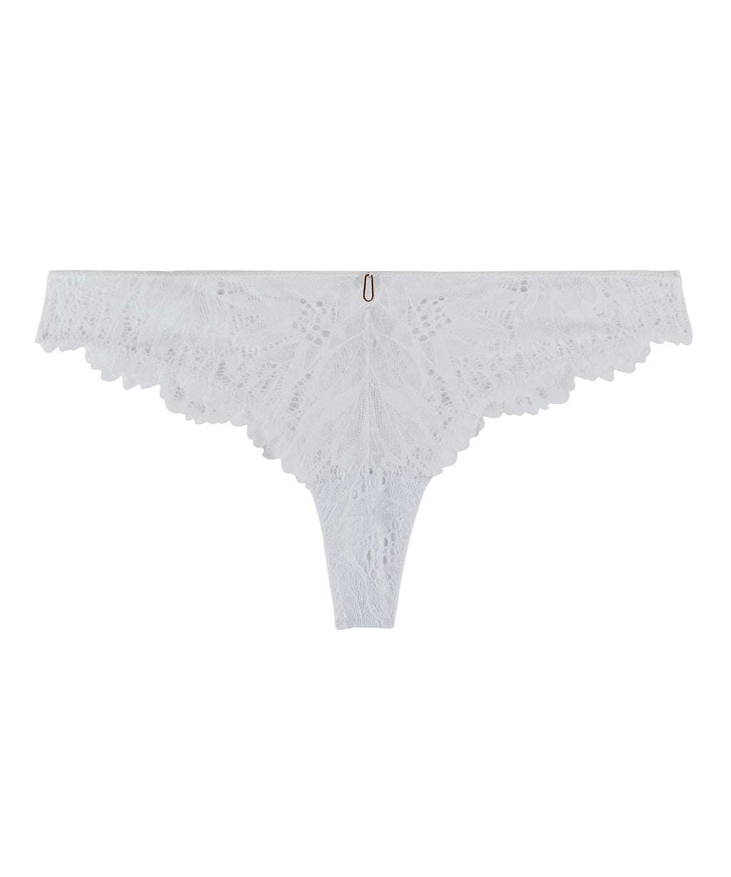 aubade-flowermania-tanga-white image 1
