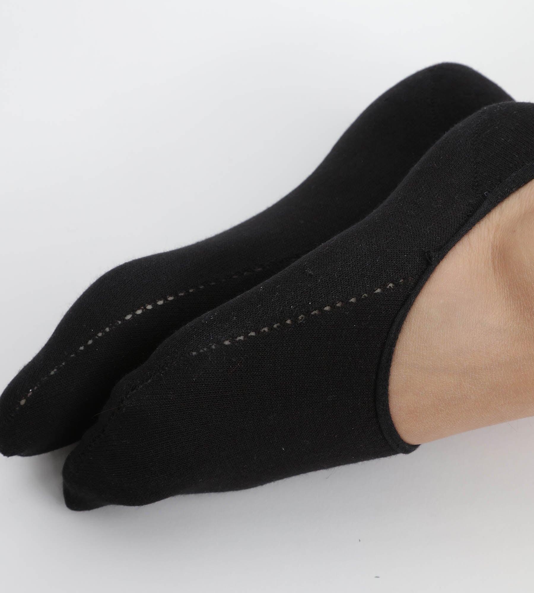 dim-invisifit-socquettes-femme-coton-noir-sp-cial-baskets image 3