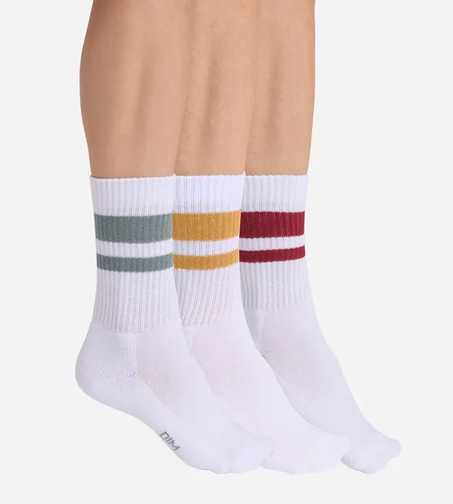 dim-ecodim-sport-lot-de-3-chaussettes-enfant-unisexe-coton image 1