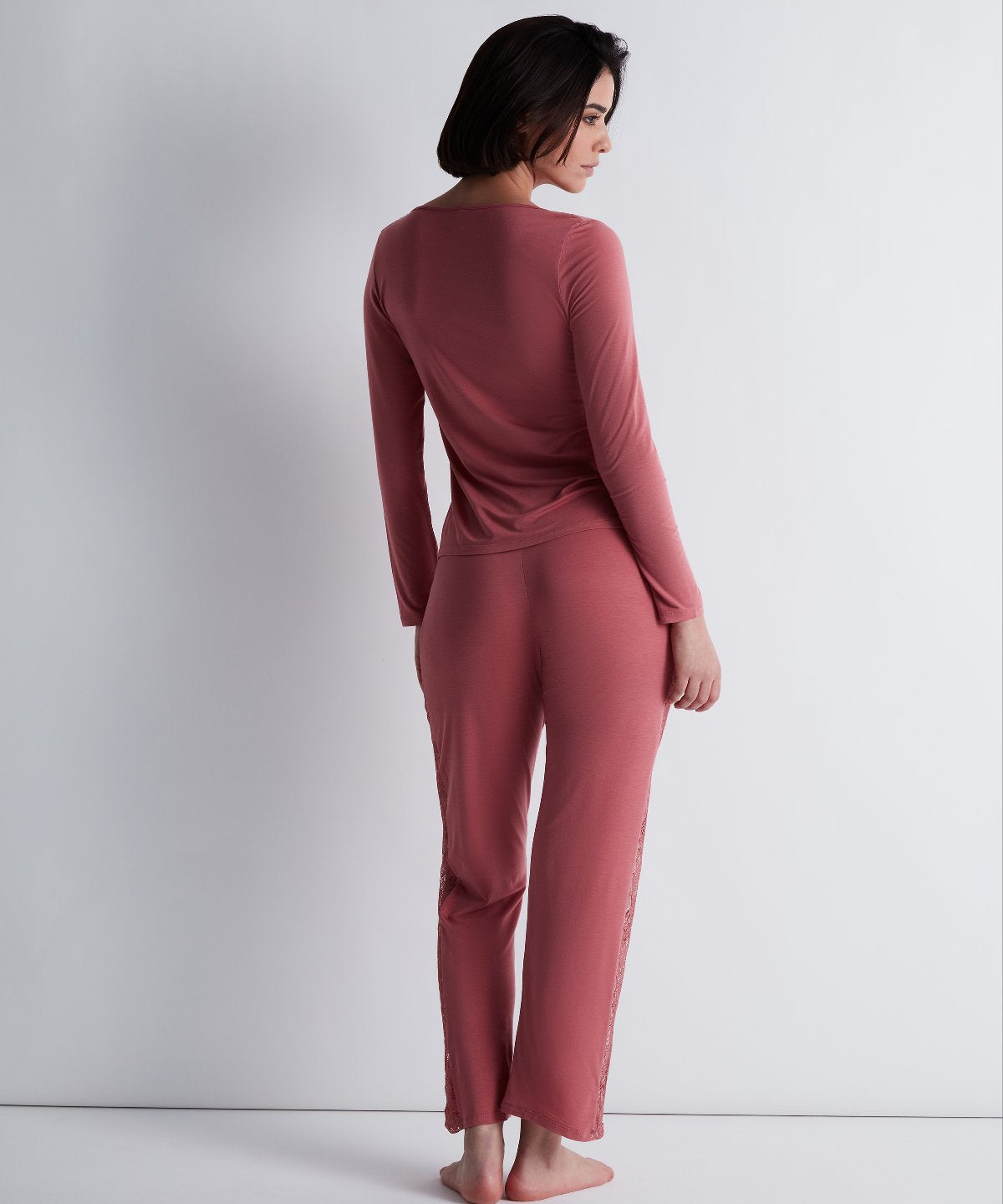 aubade-lazy-days-top-manches-longues-rosewood-2 image 5