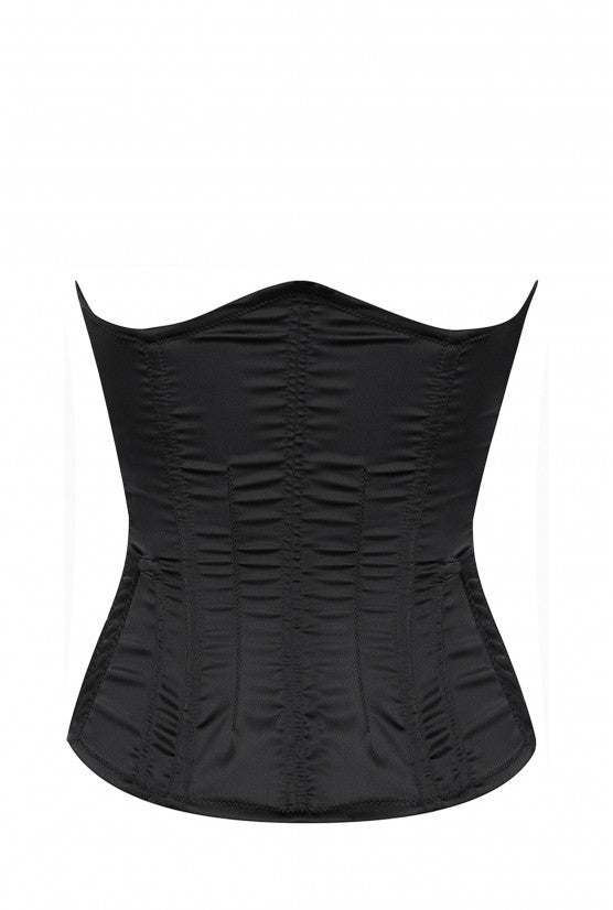 cadolle-appia5-corset-sous-poitrine-satin-noir image 3