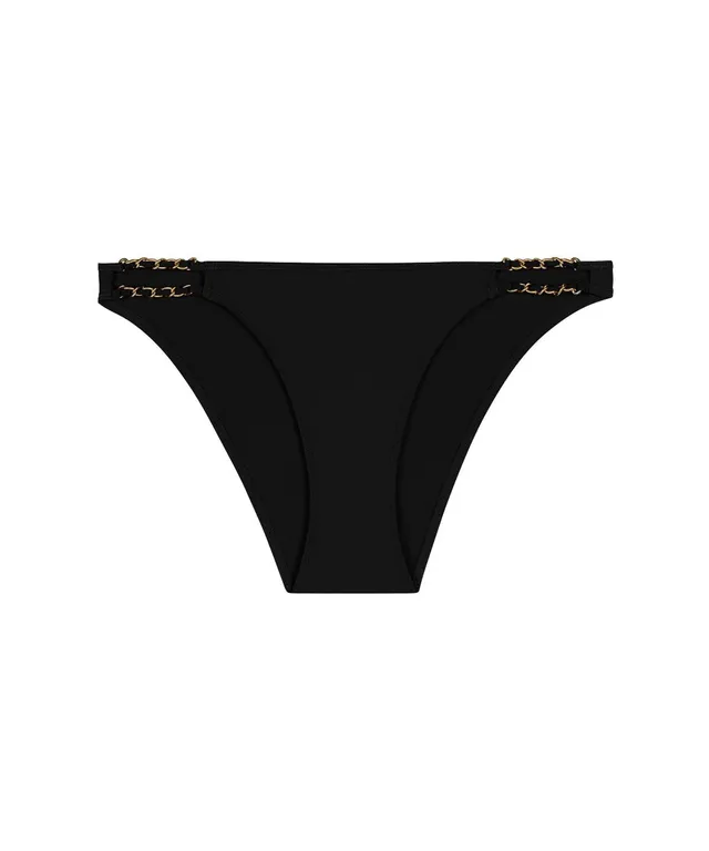 aubade-sparkling-treasure-culotte-taille-haute-noir-2 image 1