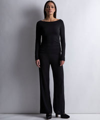 aubade-night-crush-top-manches-longues-noir image 2