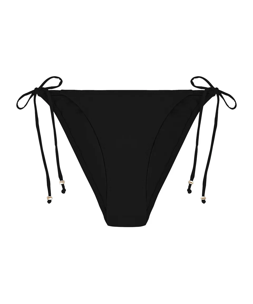 aubade-secret-laguna-hipster-mini-c-ur-black-bikini-lacets image 1