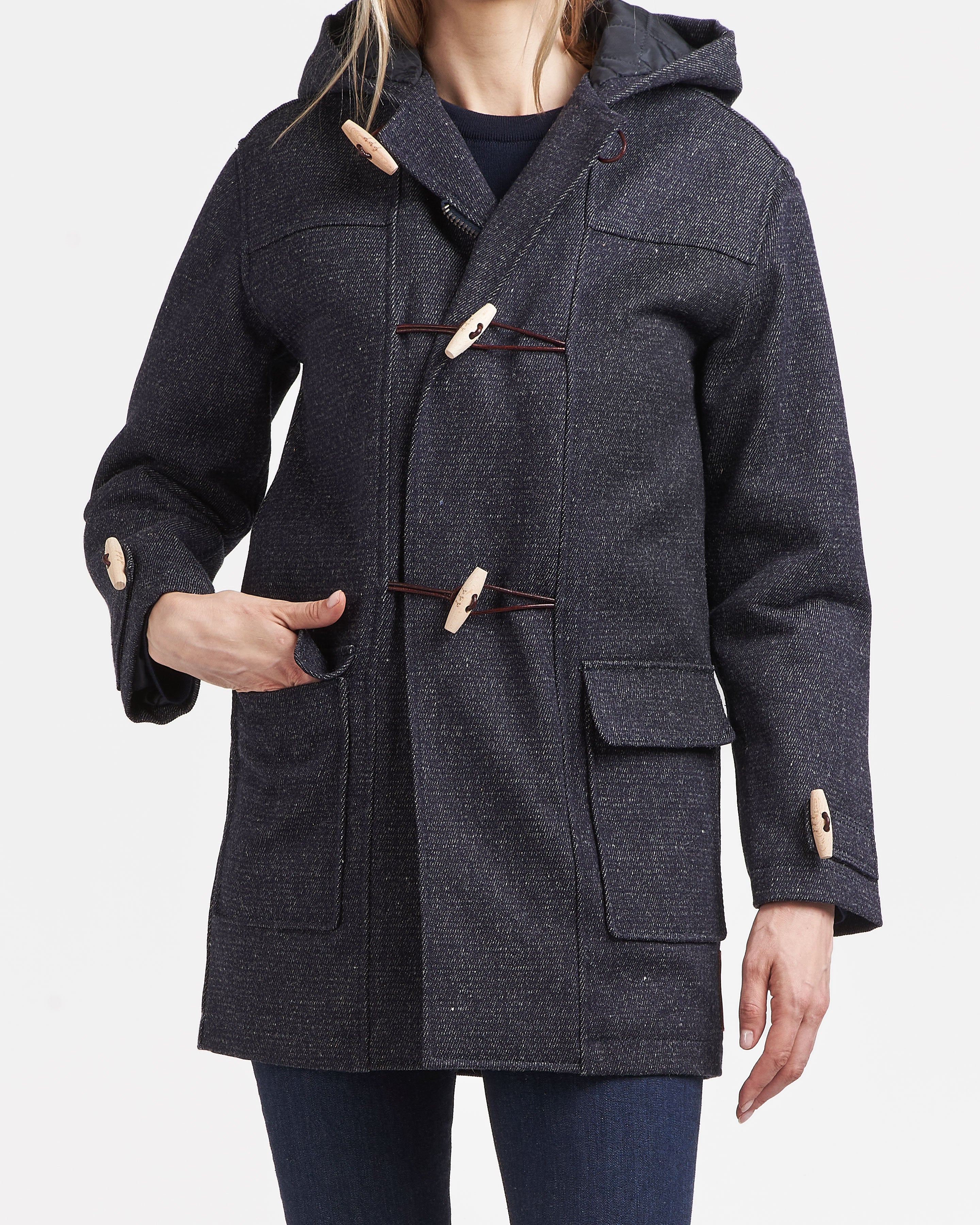 atelier-tuffery-manteau-femme-en-jean-laine-fran-aise-aigoual image 2