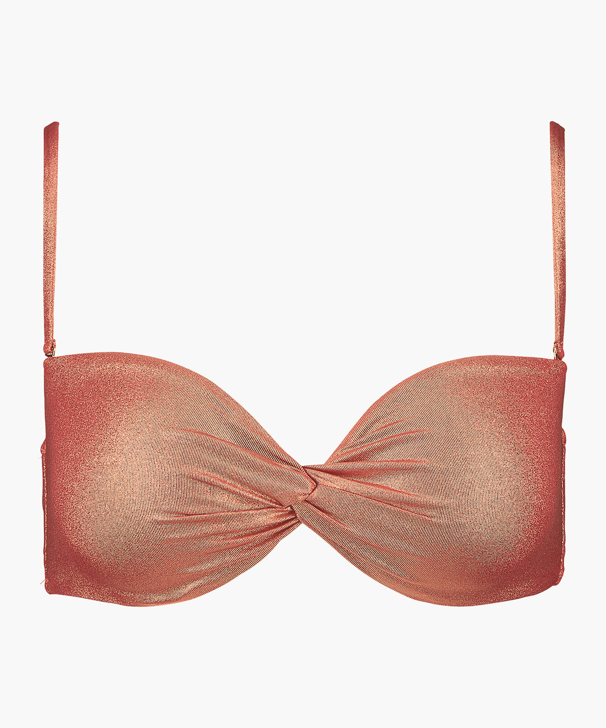 aubade-sunlight-glow-haut-bandeau-coques-amovibles-cuivre image 1