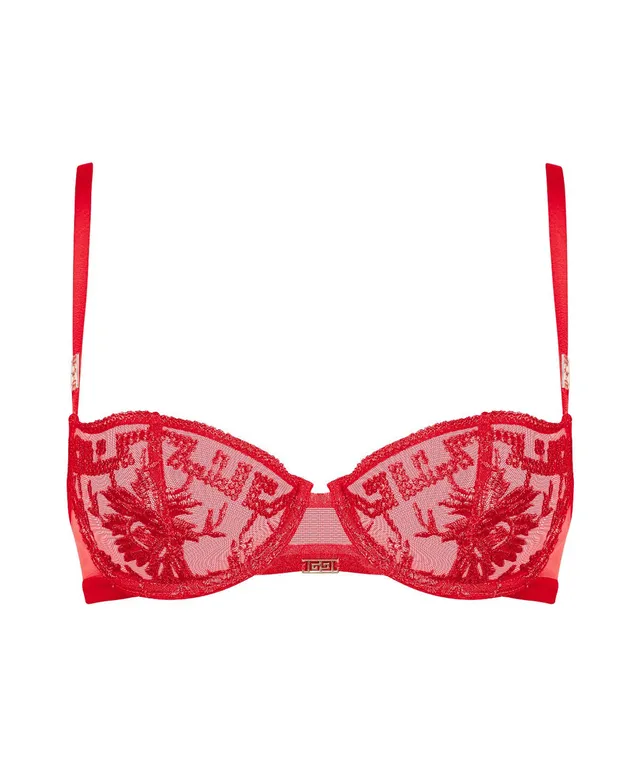 aubade-rules-of-attraction-half-cup-flame-soutien-gorge-corbeille-brod-armatures image 1