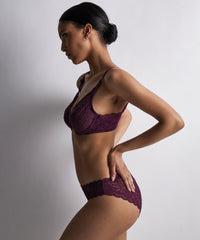 aubade-rosessence-soutien-gorge-triangle-armatures-berry image 2