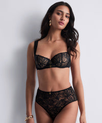 aubade-after-hours-slip-taille-haute-black image 3