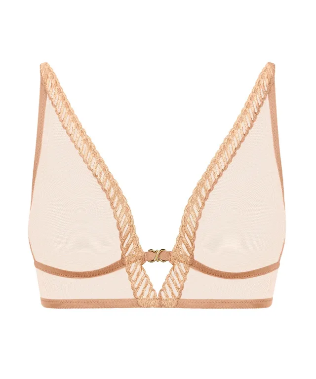 aubade-sheer-emotion-soutien-gorge-triangle-sand image 1