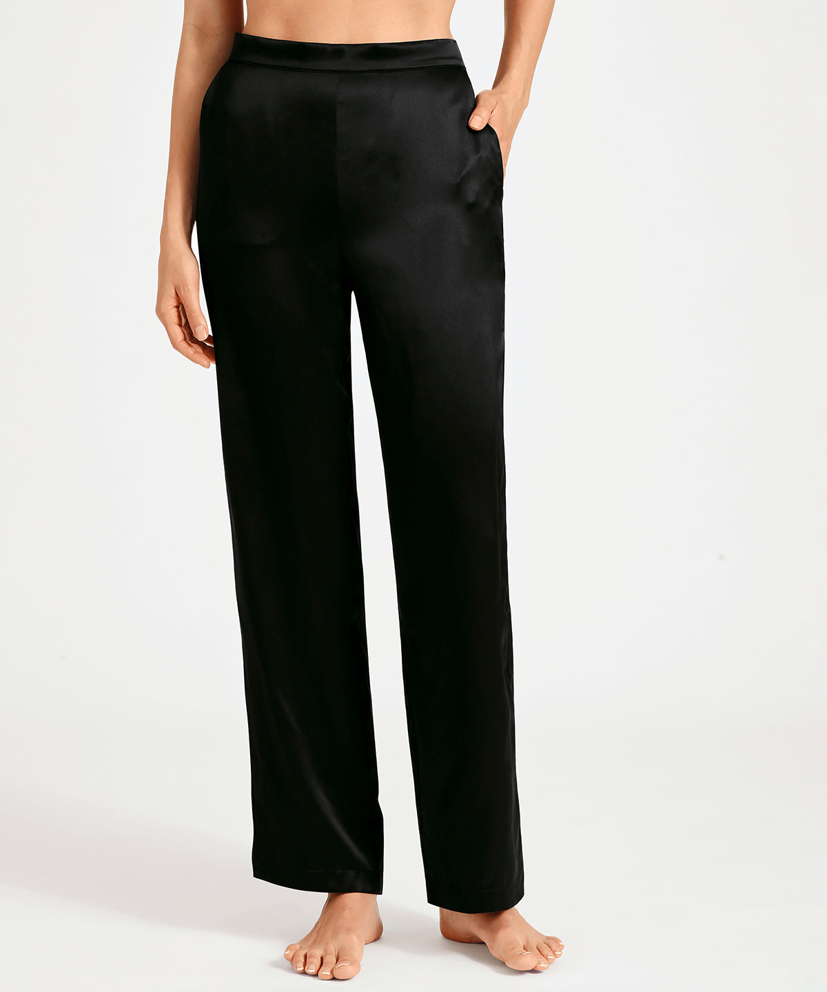 aubade-toi-mon-amour-pantalon-en-soie-noir-3 image 2