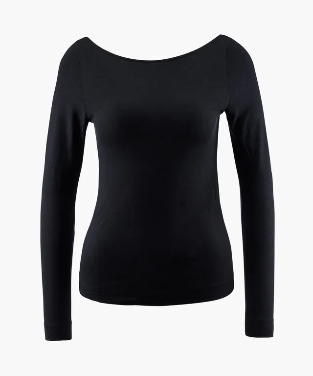 aubade-night-crush-top-manches-longues-noir image 1