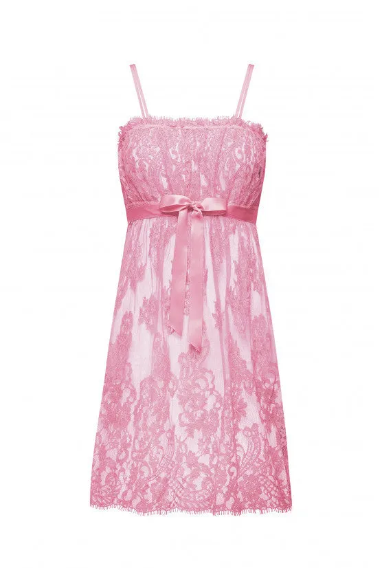 cadolle-tunique-sapho-dentelle-rose-doubl-e-satin image 1